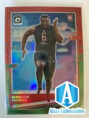 2020 Donruss Marlon Davidson Optic Preview Red & Green Prizm #P-285